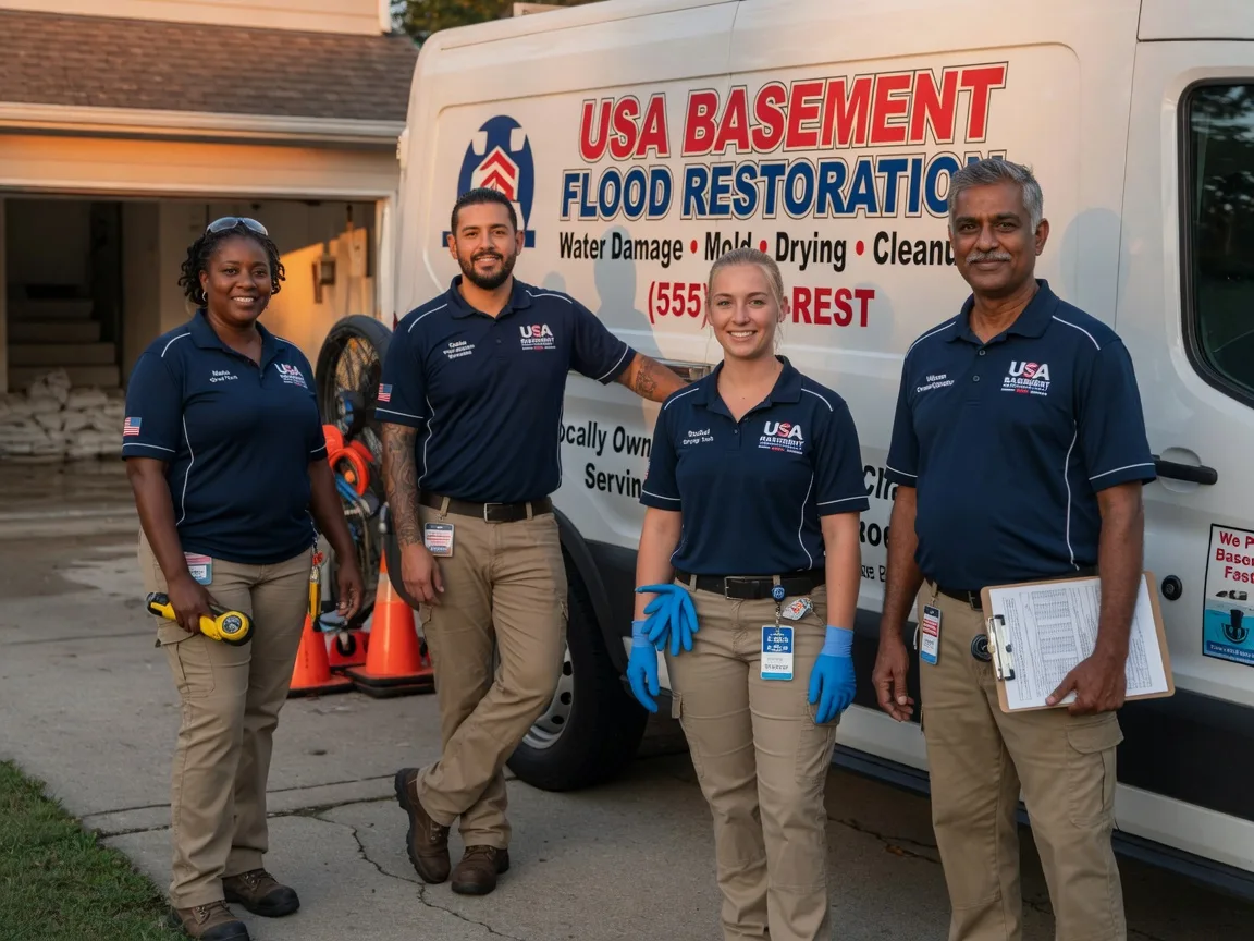 Basement Flood Cleanup company in New Sharon, IA