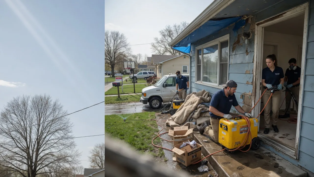Basement Flood Cleanup in New Sharon, IA near me